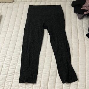 Lululemon Dark Cheetah Aligns